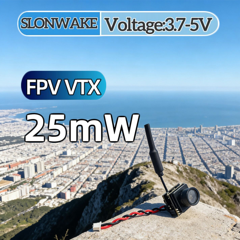 Drone Transmitter - SLONWAKE FPV 25mW güç simülasyonu VTX