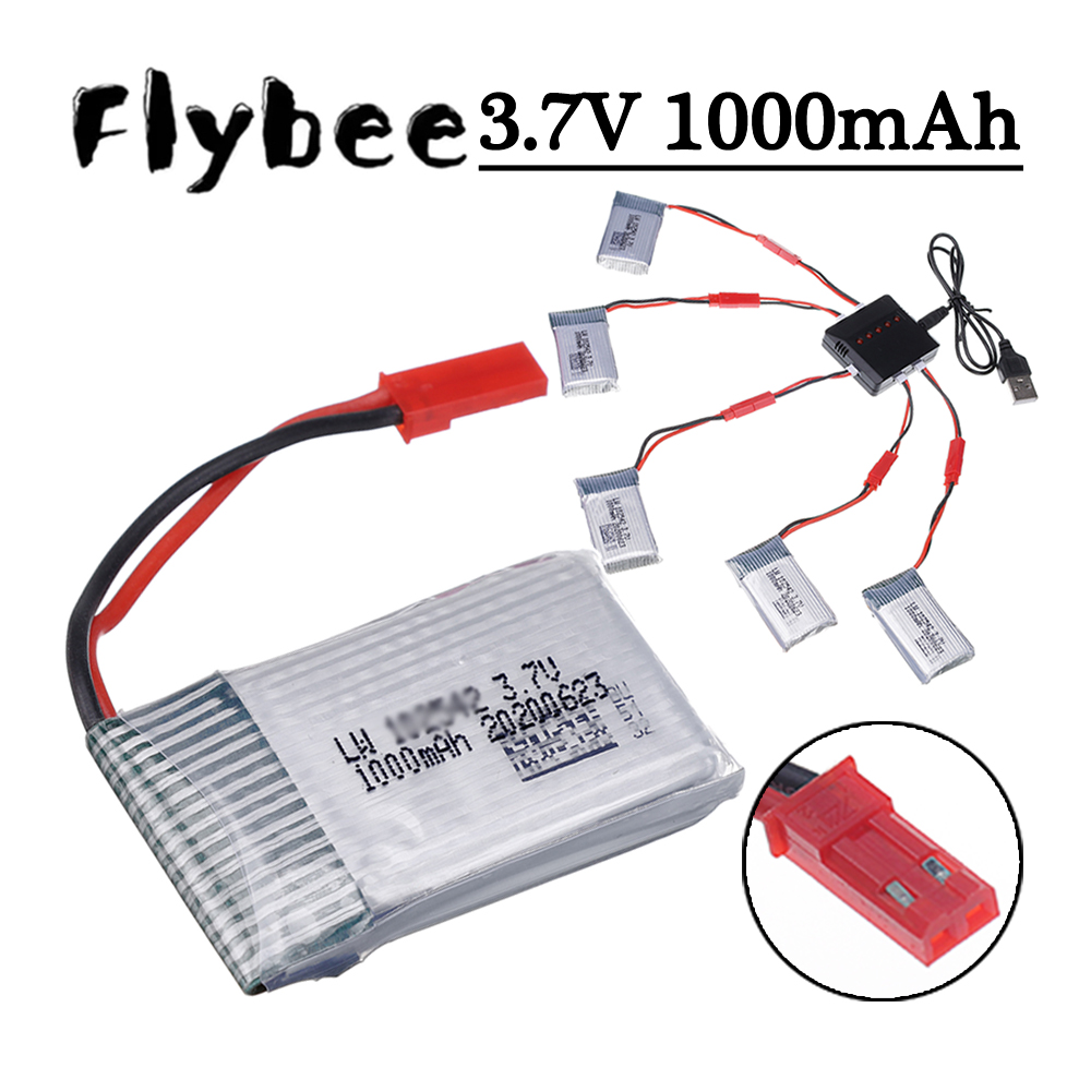 Drone Charger - 3.7V 1000mah Lipo Pil ve Şarj