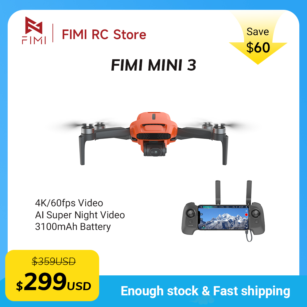 Drone Gps Mount - FIMI MINI 3 Kamera Drone 4K
