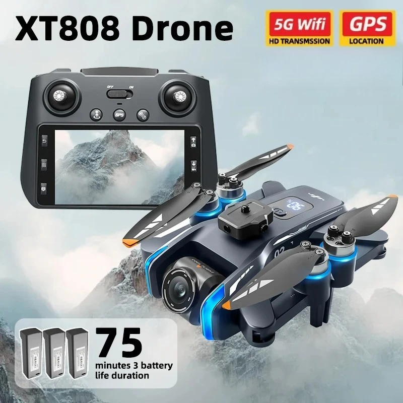 Drone Gps Mount - Orijinal XT808 Pro MAX Drone 4K