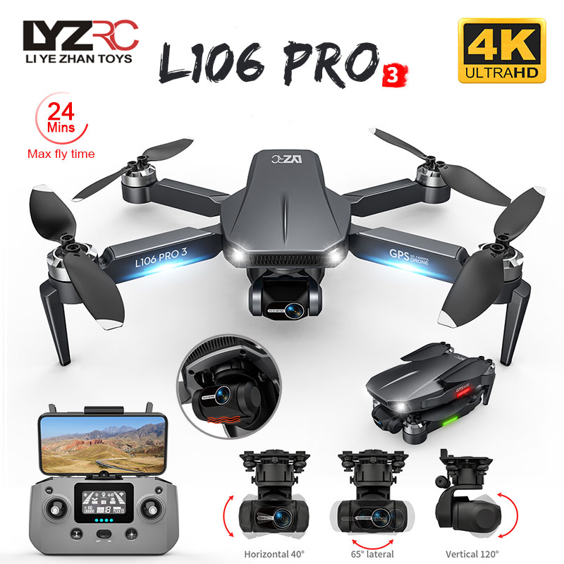 L106 Pro 3 Drone 5G WIFI FPV K - Drone Charger incelemesi ve fiyatı