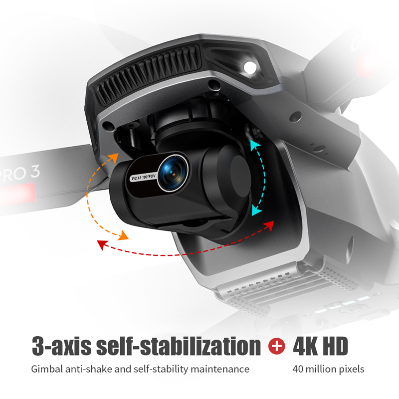 L106 Pro 3 Drone 5G WIFI FPV K - Drone Charger incelemesi ve fiyatı