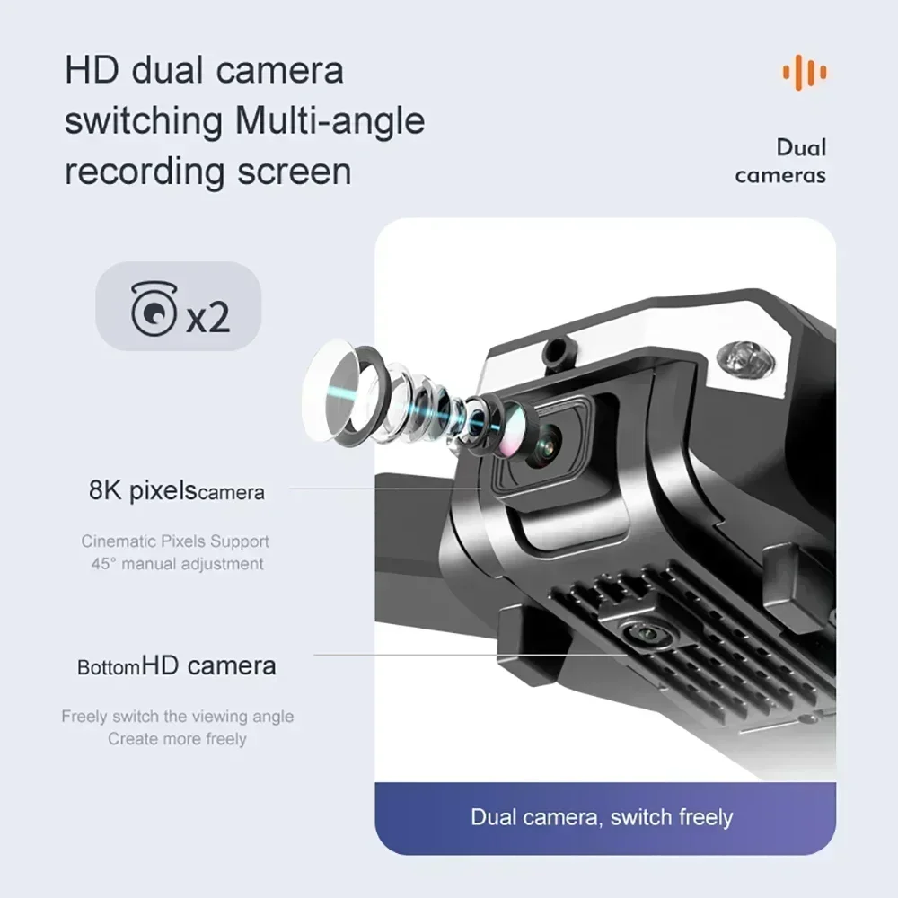 G6 Pro 8K Çift Kameralı Drone, - Drone Gps Mount incelemesi ve fiyatı