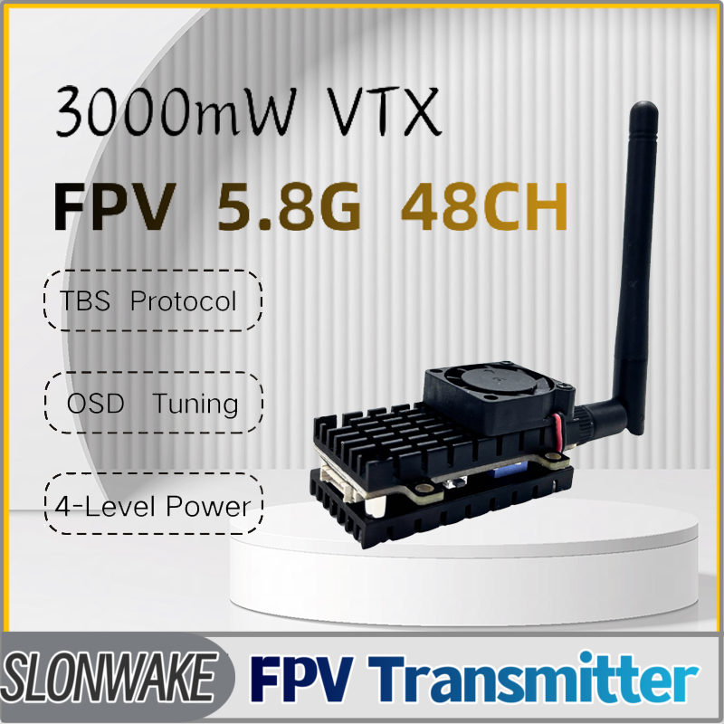 SLONWAKE 5.8G 3000mW Simülasyo - Drone Transmitter incelemesi ve fiyatı