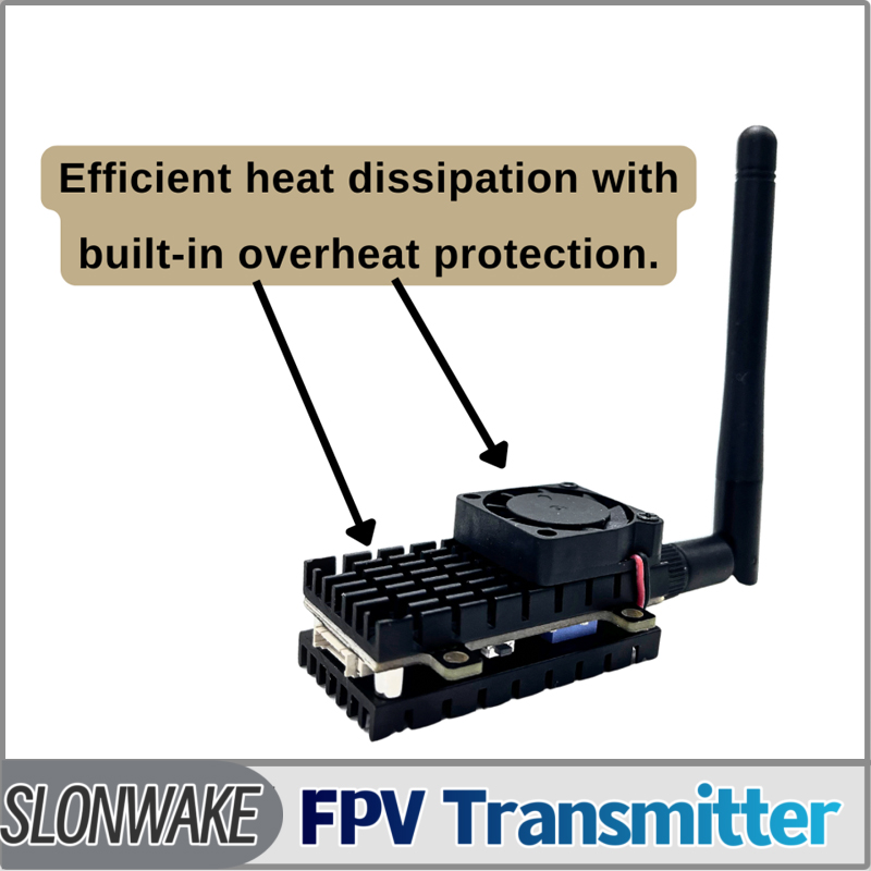 SLONWAKE 5.8G 3000mW Simülasyo - Drone Transmitter incelemesi ve fiyatı