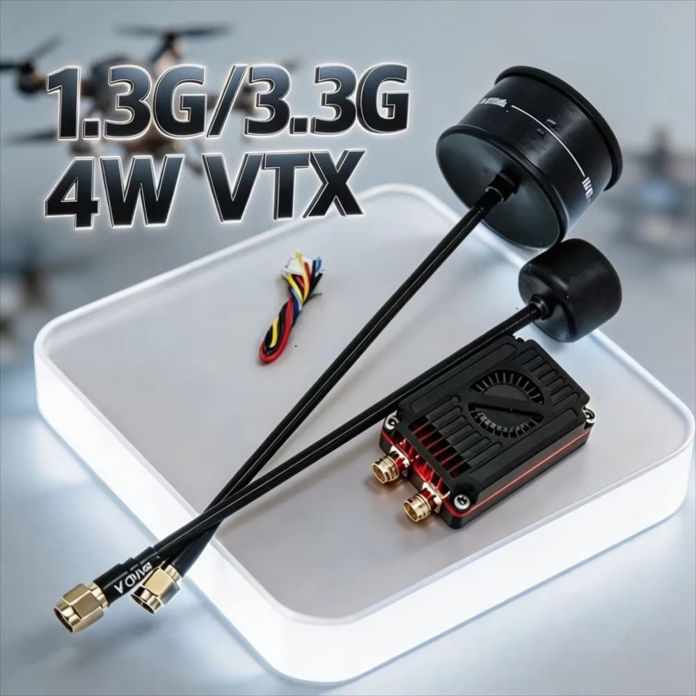 Rushfpv Rush 1.3G/3.3G 4W 7-30 - Drone Transmitter incelemesi ve fiyatı